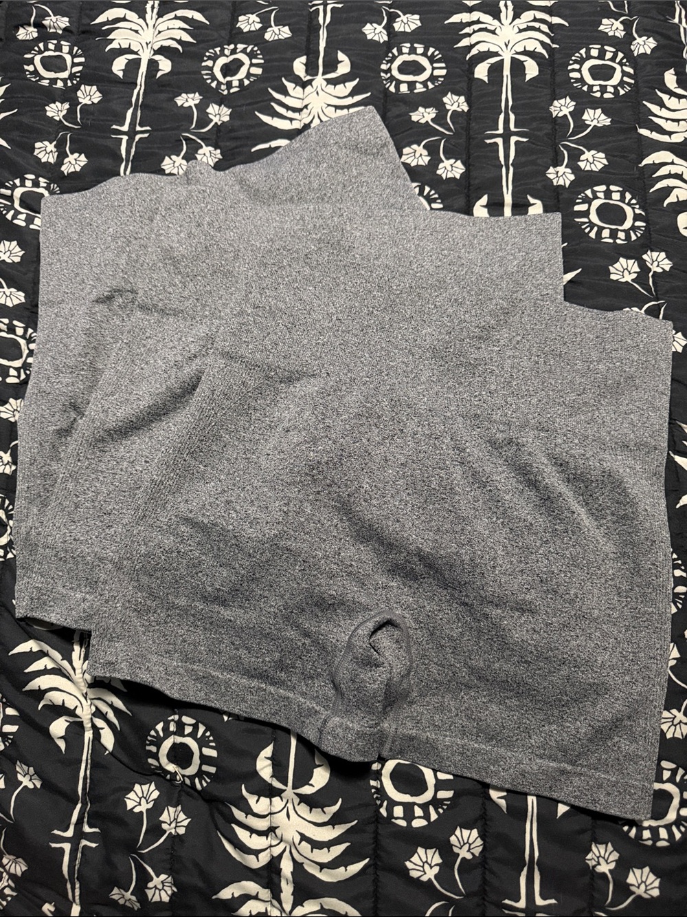 Heather Gray Seamless Athletic Shorts